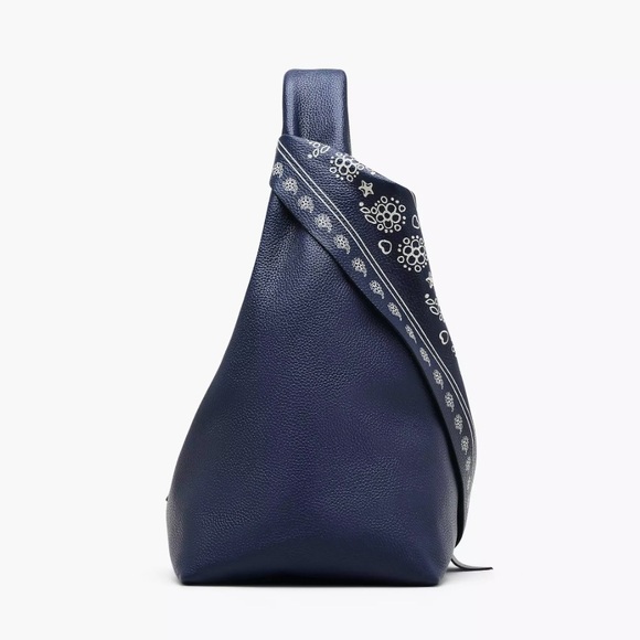 Marc Jacob’s Bandana Sac Tote Bag Blue & White - Picture 9 of 12